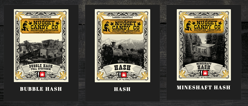 Nugget Candy Co. Hash Sumpter Nugget, Sumpter, Oregon