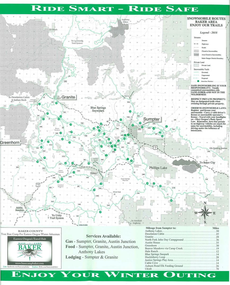 Callander Snowmobile Map Snowmobile trails