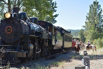 Sumpter train getting ambushed